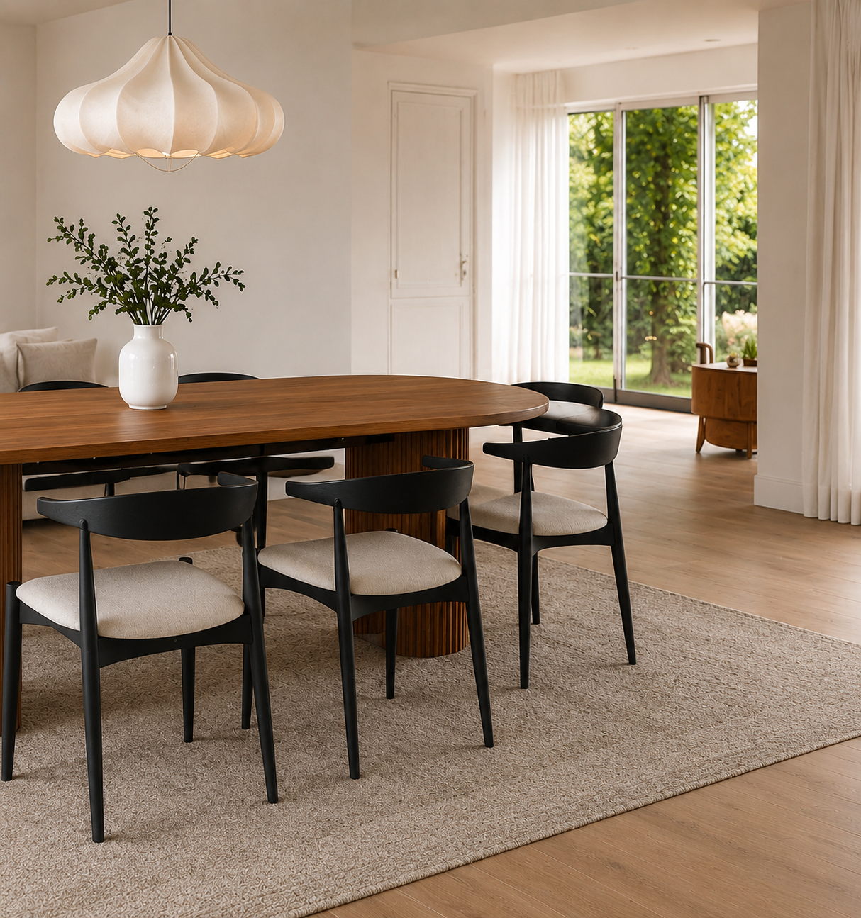 Comment aménager son salon avec une table cannelée